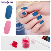 Velvet Glitter Powder Nail Art Soft Touch 10 Colors Nail Glitter Powder Bottled Velvet Matte Effect Manicure Decorations